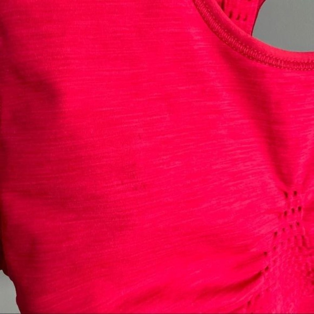 Sweaty Betty Stamina Sports Bra Size Medium Orange Red - Picture 12 of 16